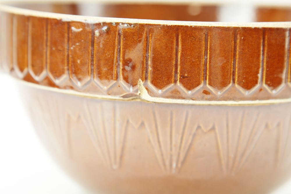 Vintage Brown USA Earthware