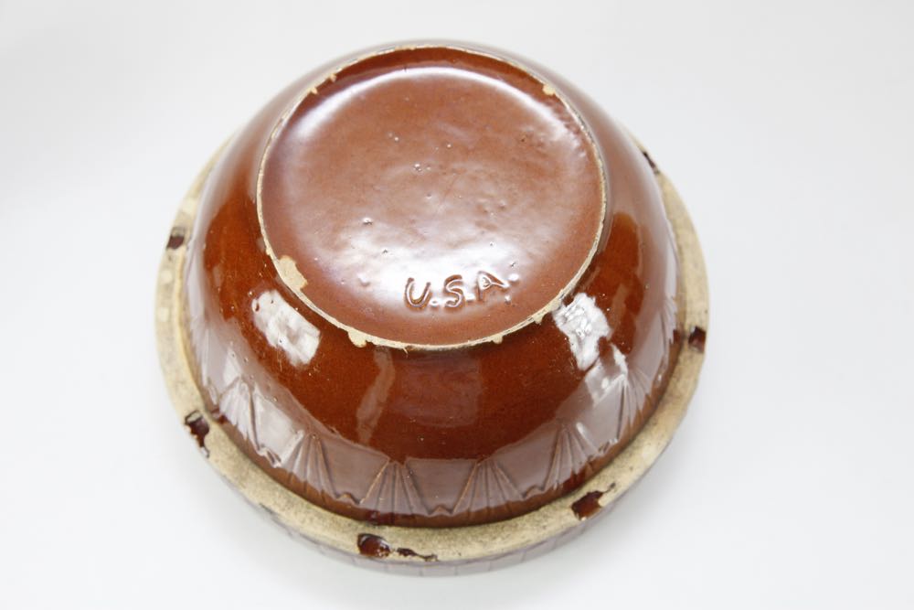 Vintage Brown USA Earthware