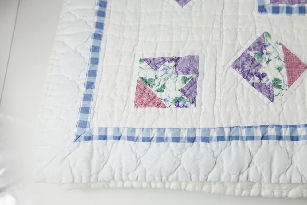 Vintage Flower Appliqued Quilts