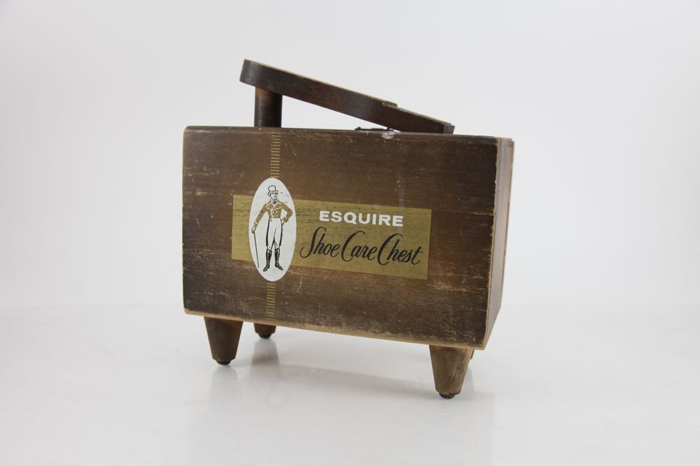 Trio of Vintage Shoe Shine Kits