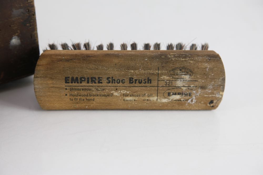 Trio of Vintage Shoe Shine Kits