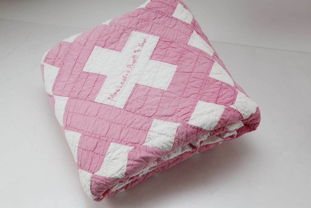 Pink Quilts and a Throw