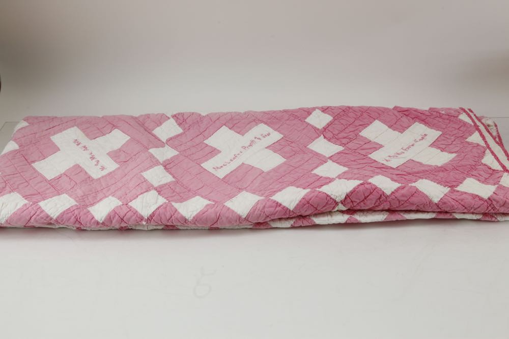 Pink Quilts and a Throw