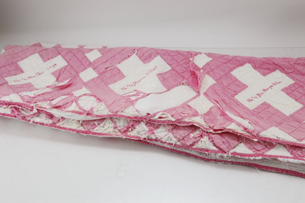 Pink Quilts and a Throw