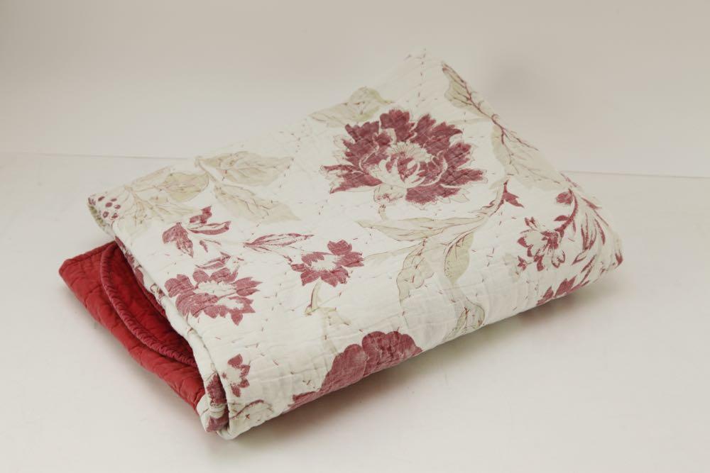 Pink Quilts and a Throw