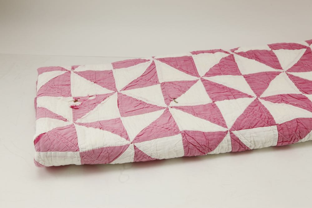 Pink Quilts and a Throw