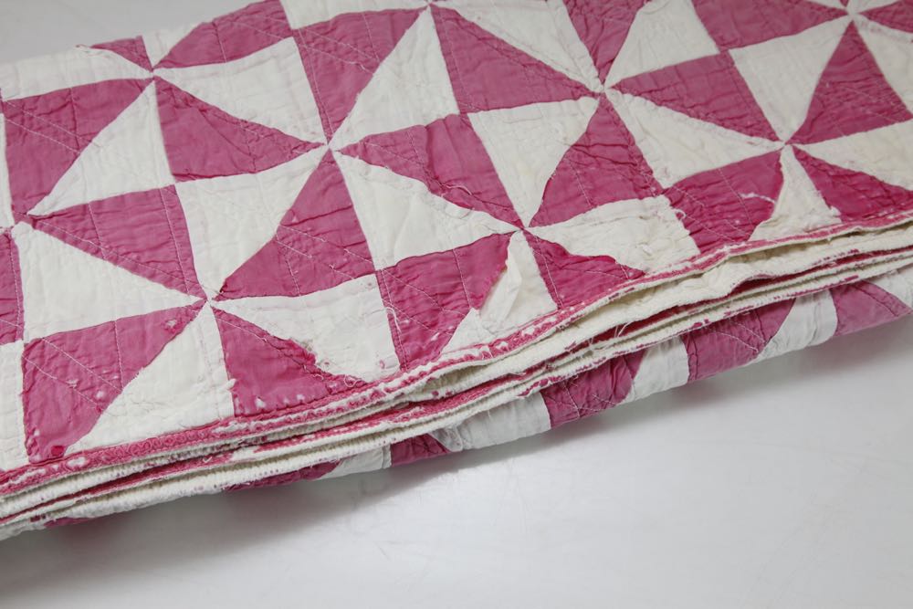 Pink Quilts and a Throw