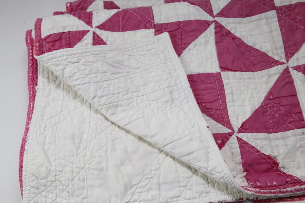 Pink Quilts and a Throw
