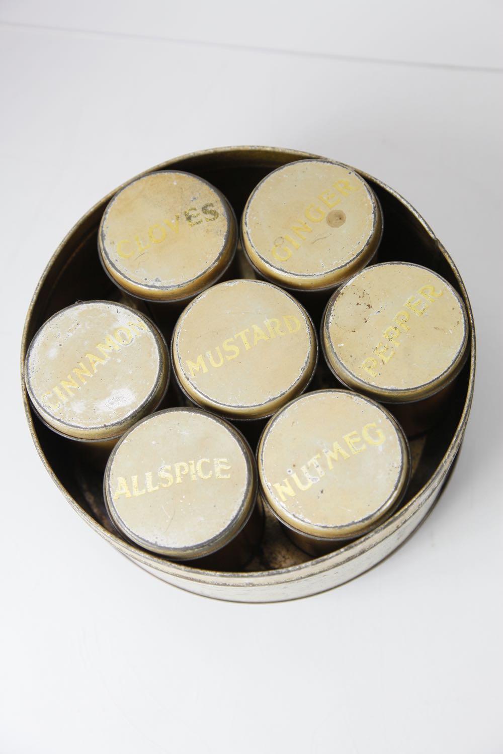 Collection of Vintage Storage Tins