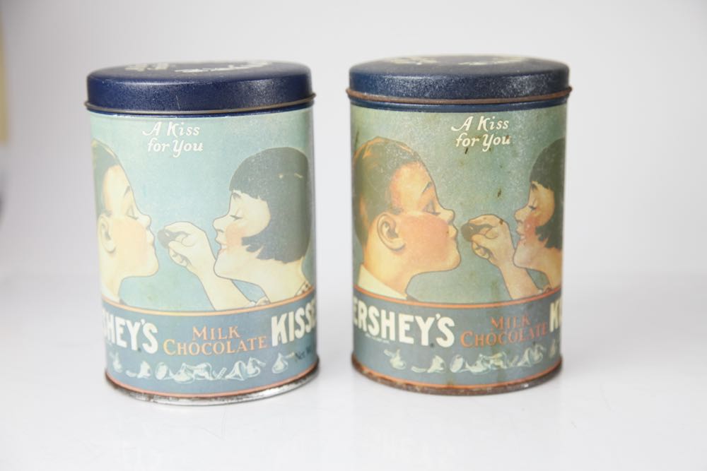 Collection of Vintage Storage Tins