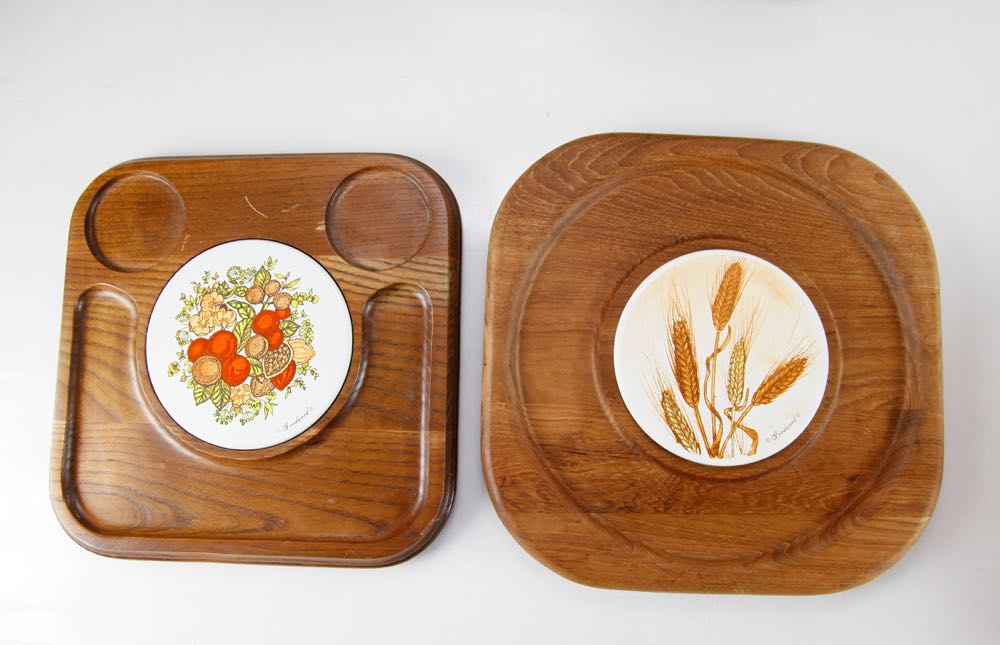 Collecton of Wooden Cutting Boards and Cheese Boards