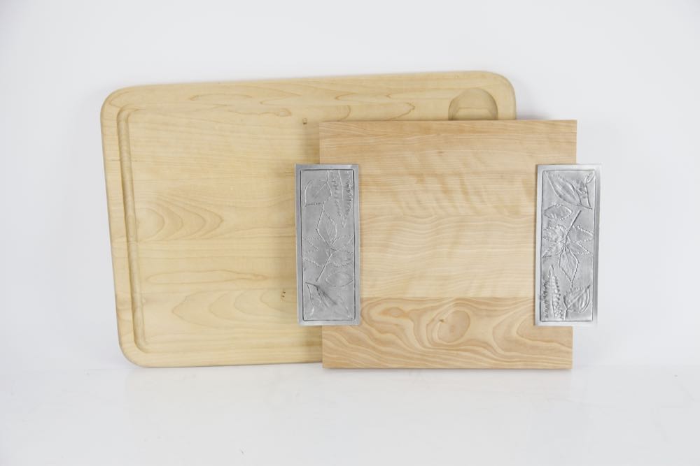 Collecton of Wooden Cutting Boards and Cheese Boards