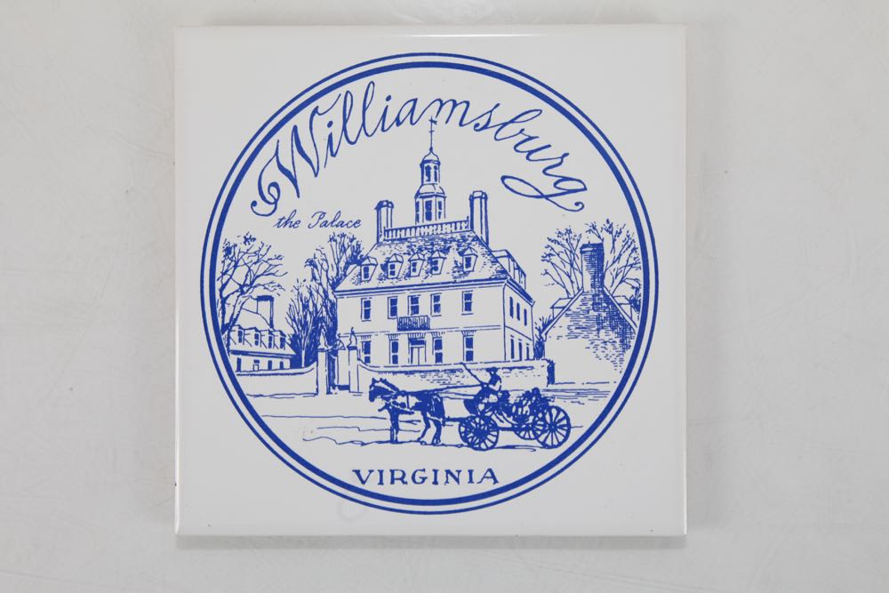 Collection of Vintage Blue and White Tiles