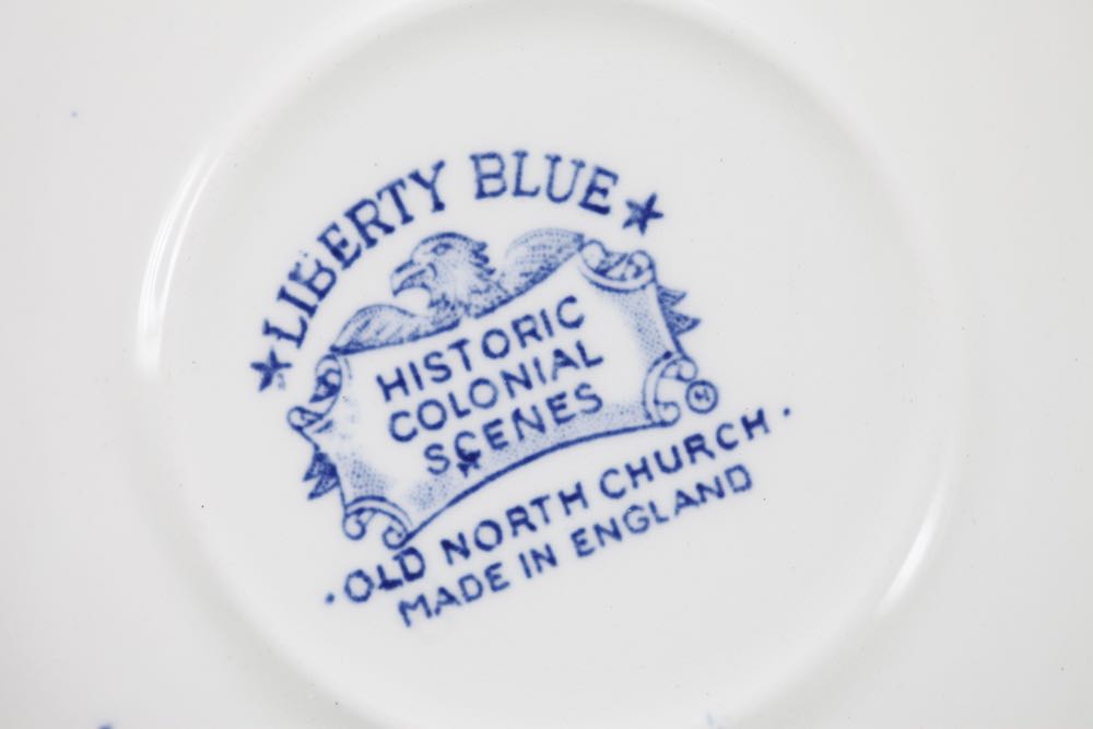 Vintage Blue Dinnerware