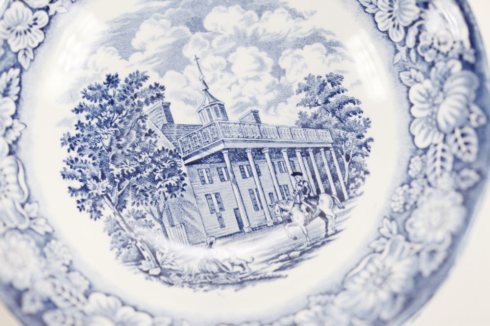 Vintage Blue Dinnerware
