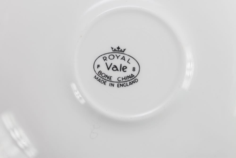 Vintage Royal Vale Tea Cups and Saucers