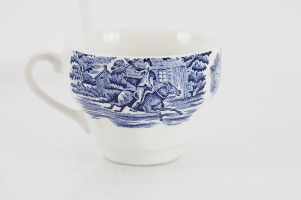 Vintage Blue Dinnerware