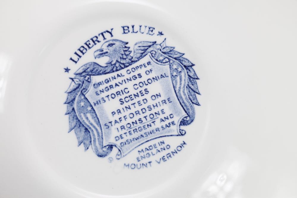 Vintage Blue Dinnerware