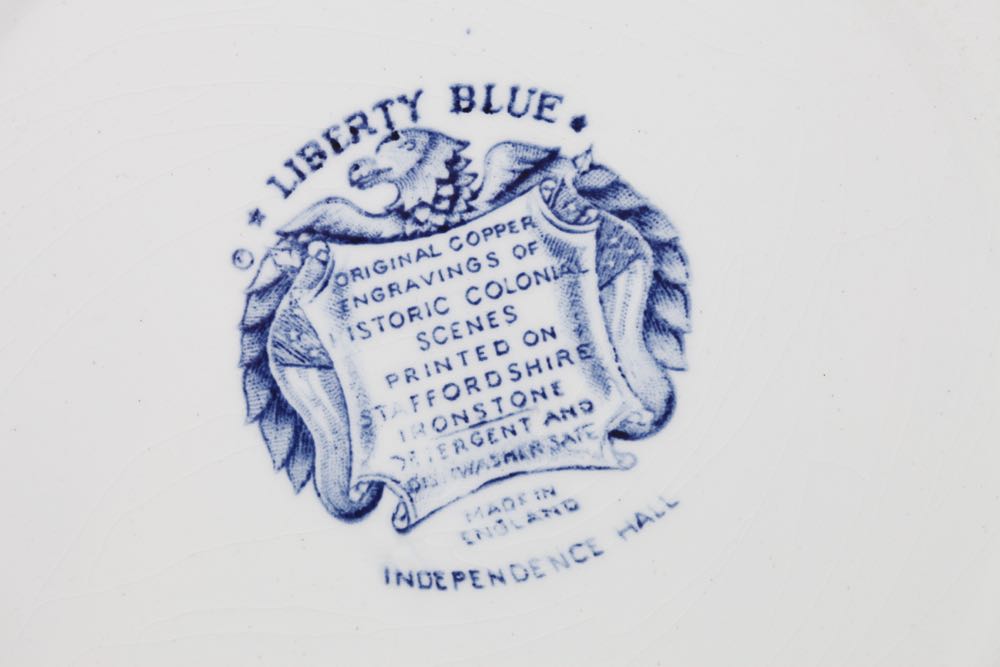 Vintage Blue Dinnerware