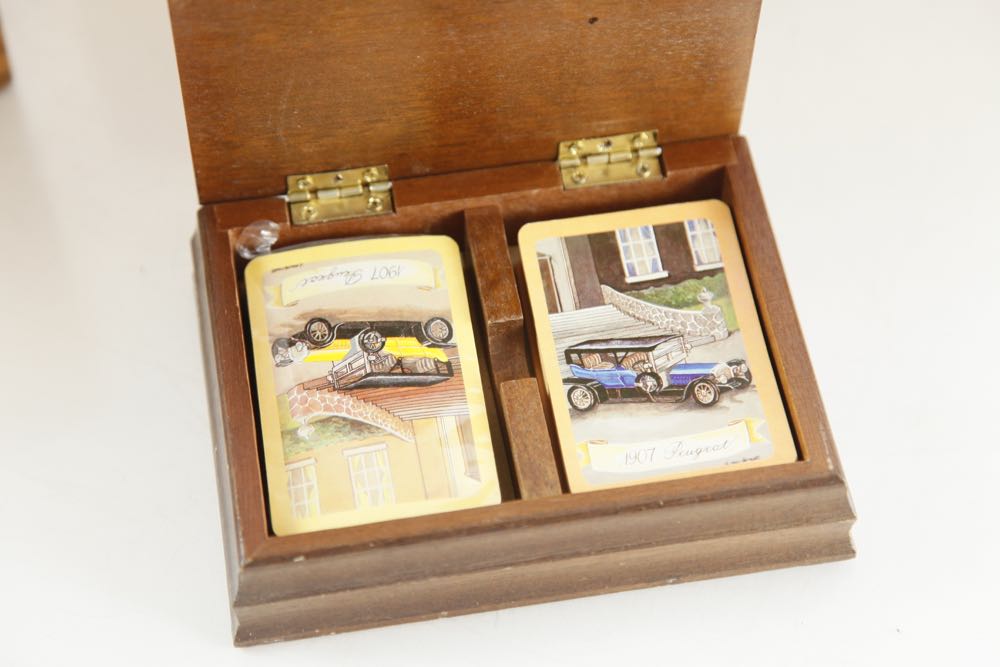 Collection of Vintage Wood Boxes