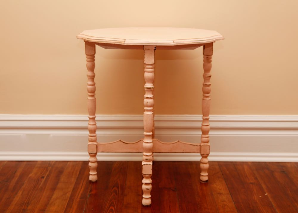 Vintage Distressed Side Table