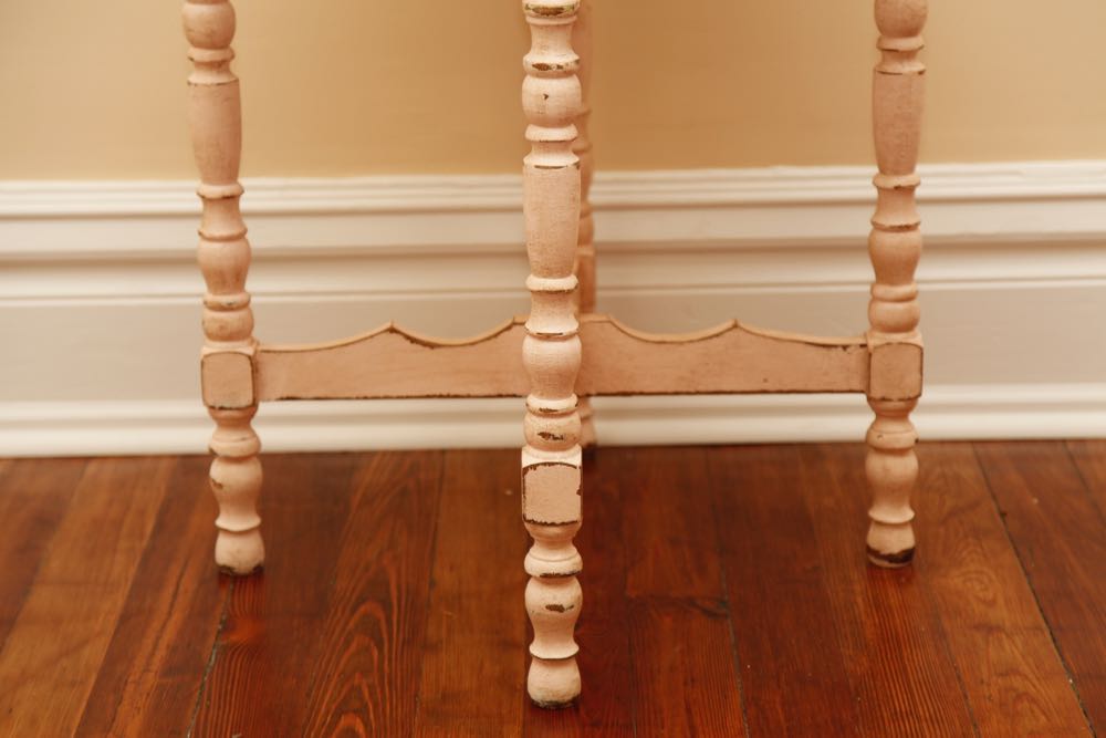 Vintage Distressed Side Table