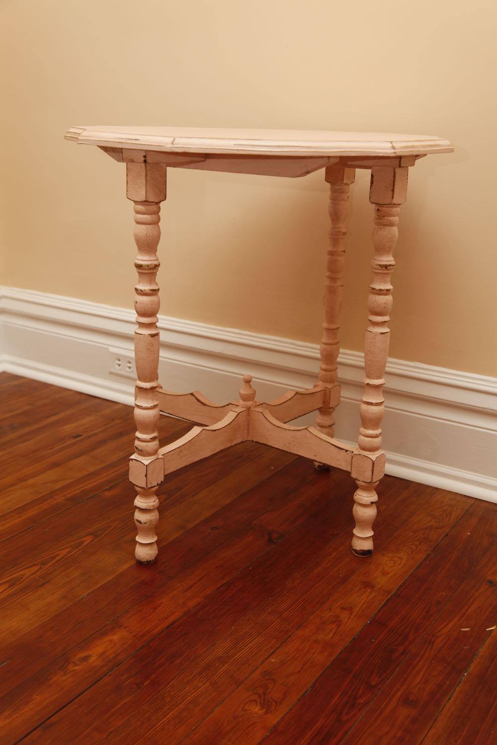 Vintage Distressed Side Table