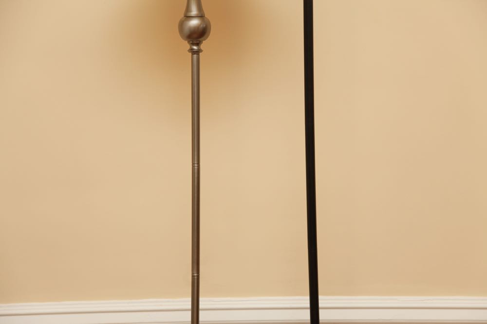 Pair of Metal Floor Lamps
