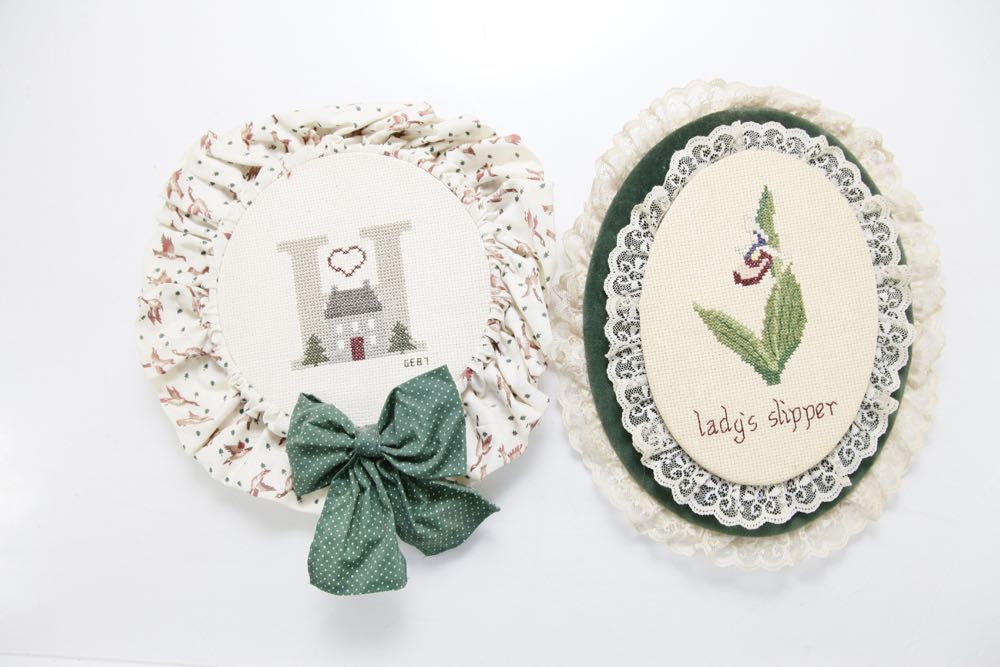 Collection of Framed Cross Stitch