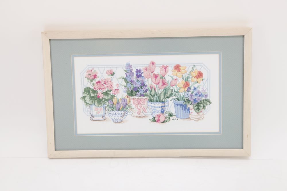 Collection of Framed Cross Stitch