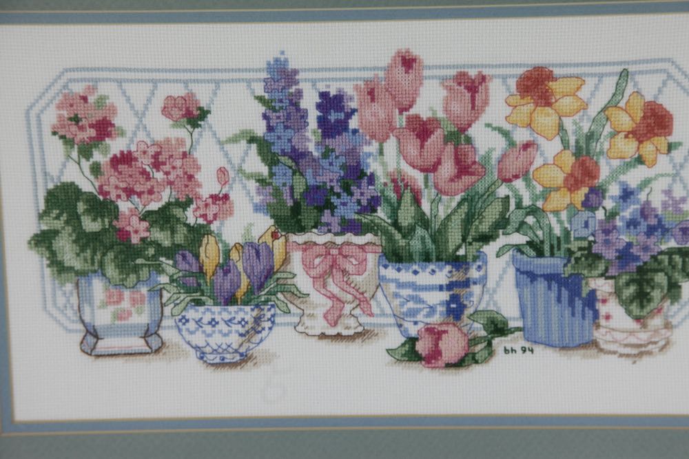 Collection of Framed Cross Stitch