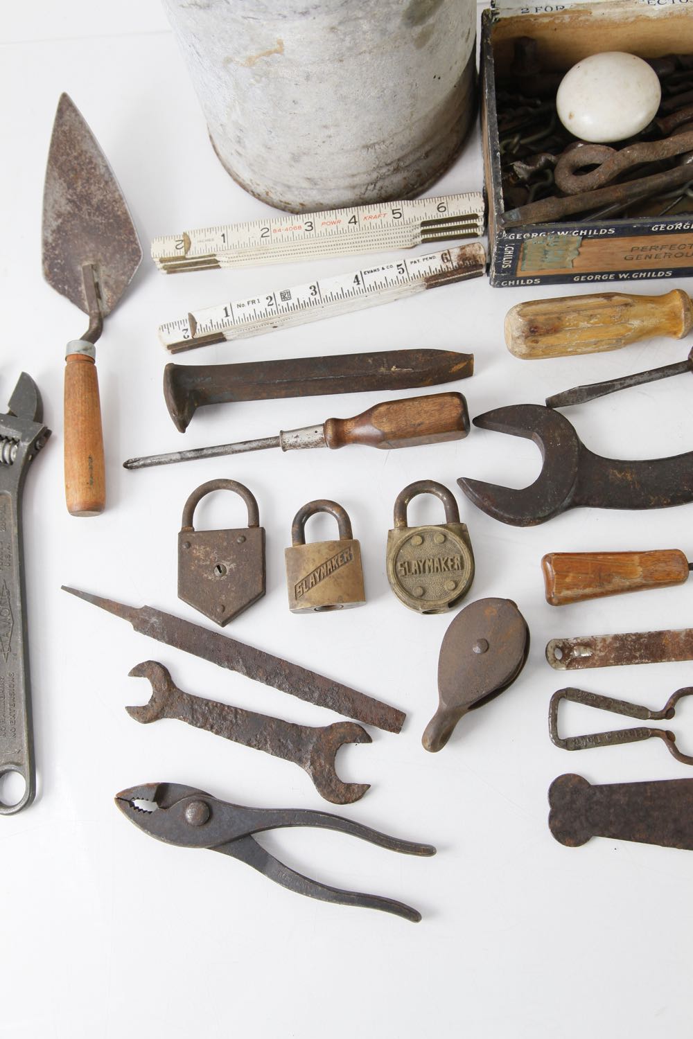 Collcetion Of Vintage Tools and Parts