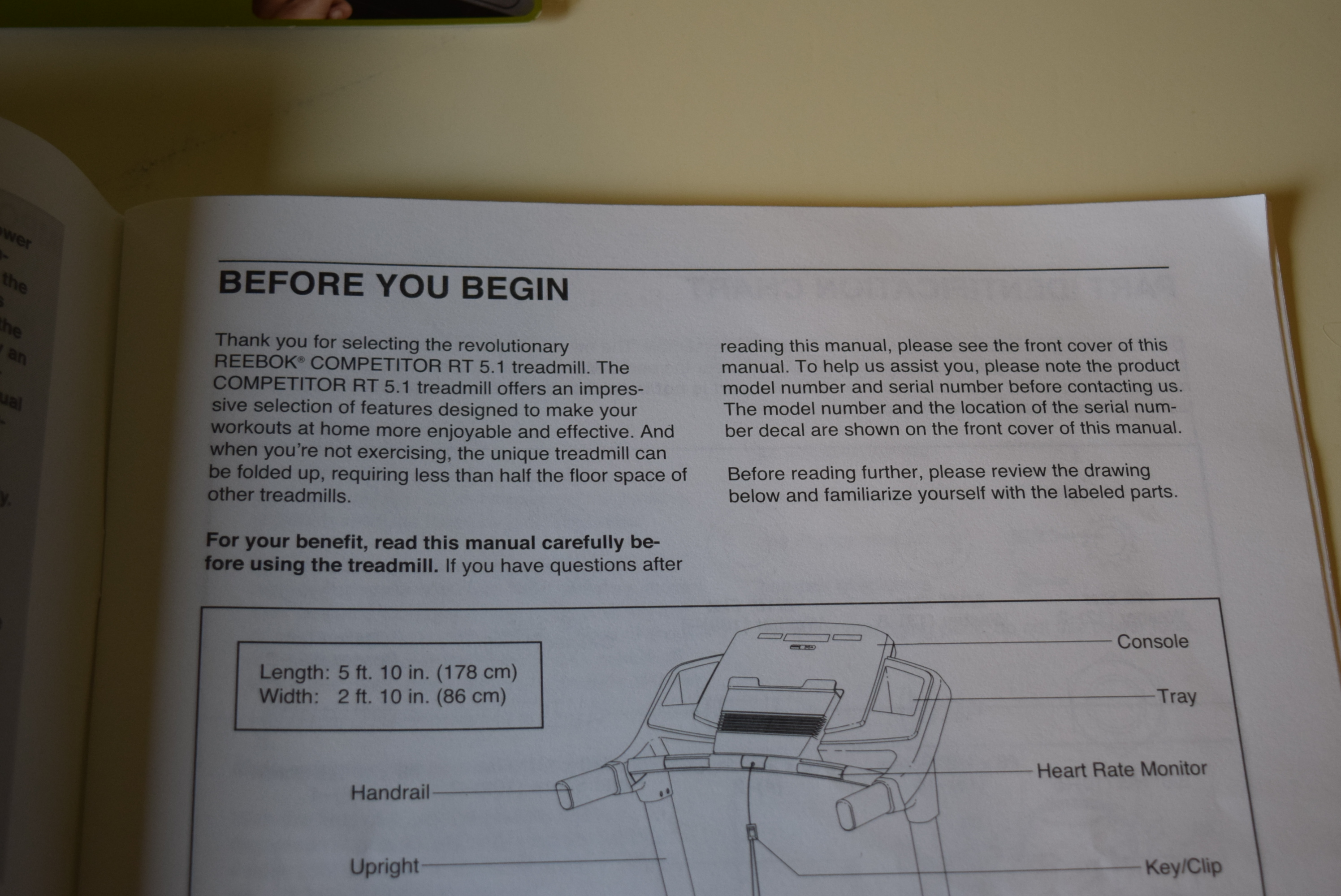 Reebok RT5.1 Treadmill