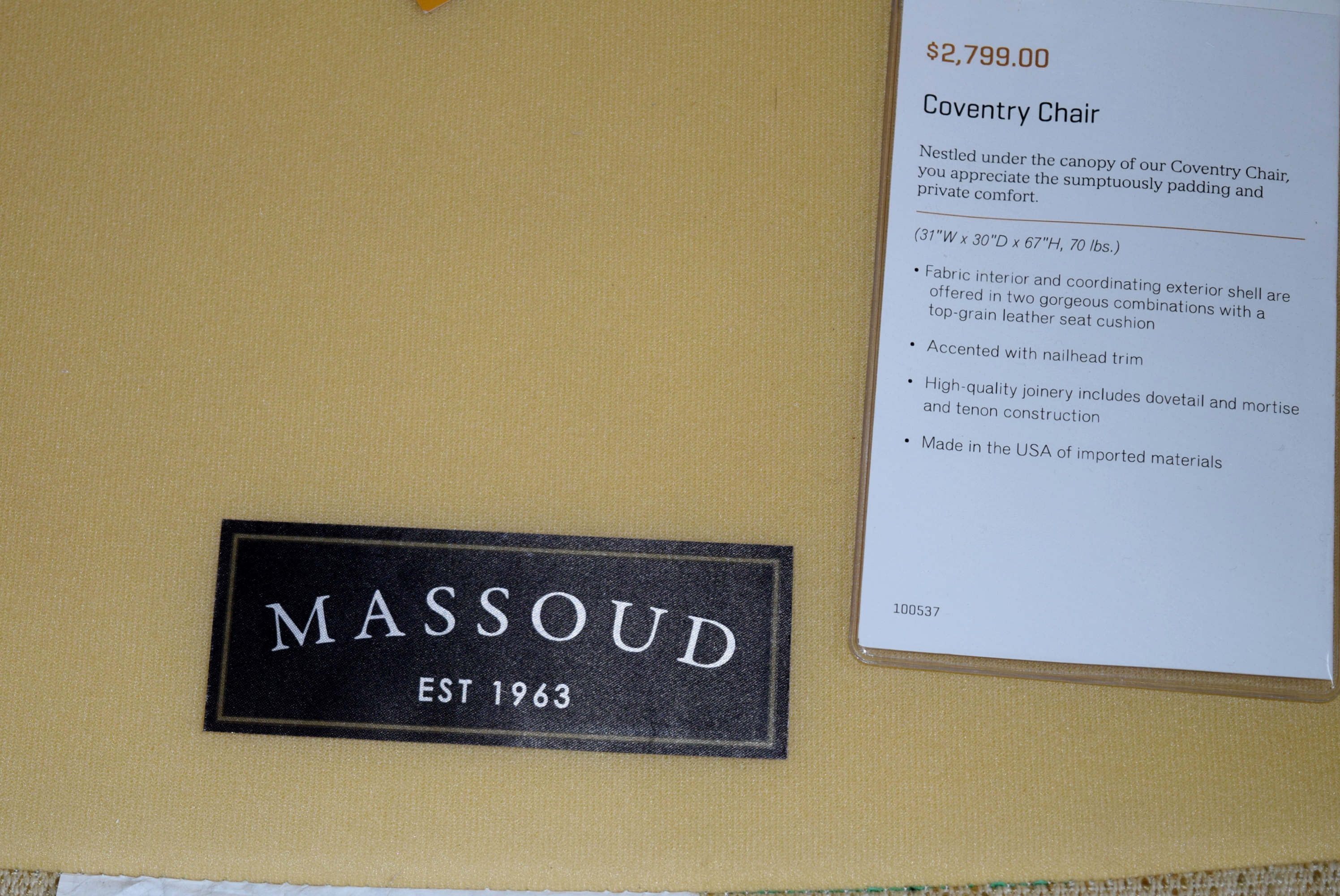 Frontgate Coventry Balloon Chair #2