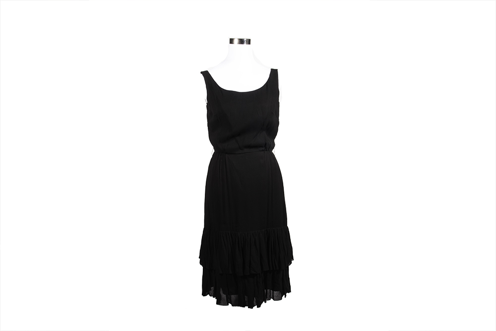 Vintage Black A-Line Cocktail Dress