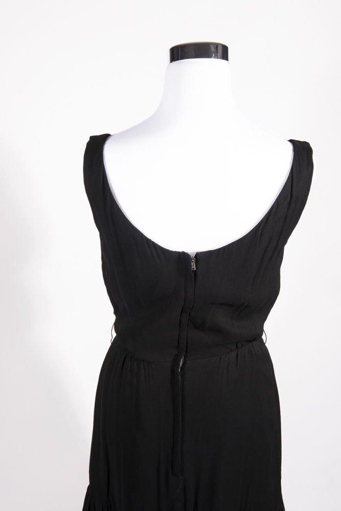 Vintage Black A-Line Cocktail Dress