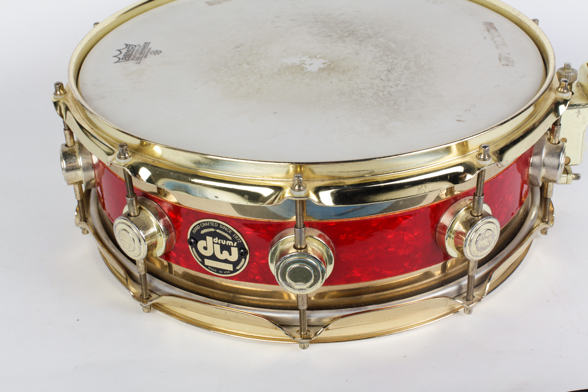Neil Peart DW Edge Lacquer Specialty 14" Snare Drum