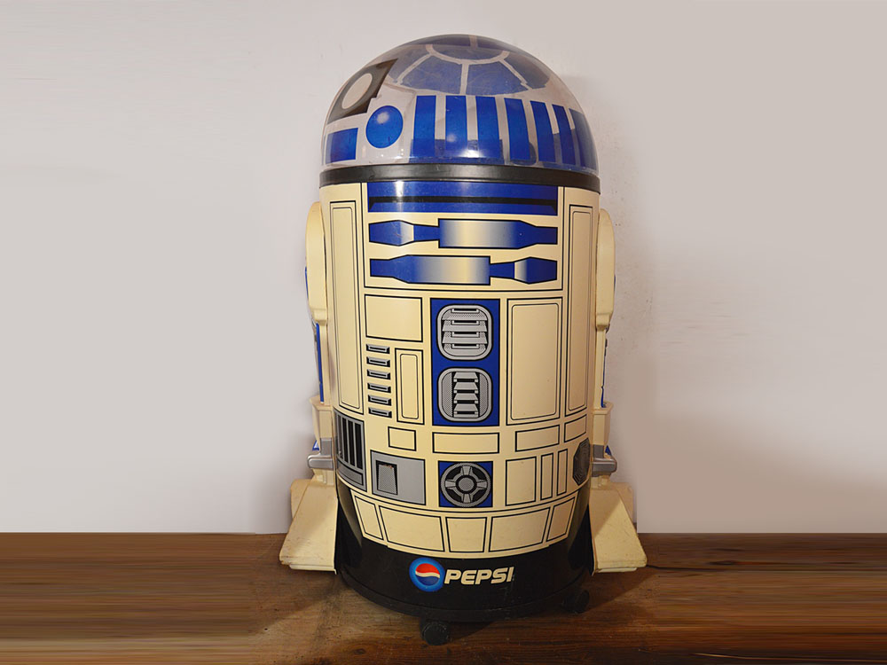 Retro 1990's  Pepsi Star Wars R2D2 Iceman Cooler