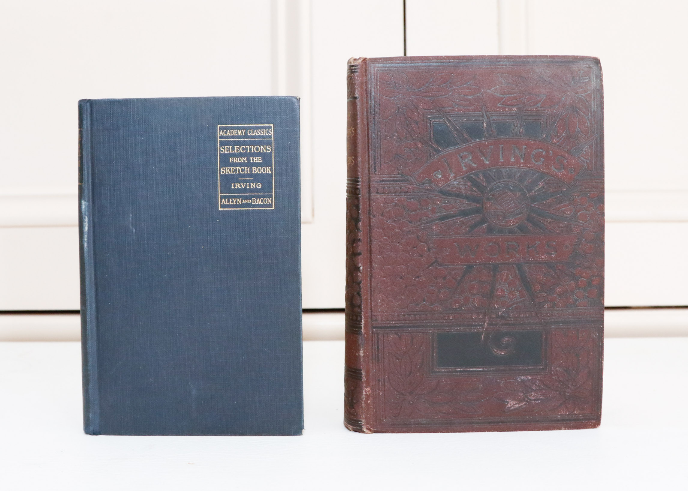 Two Antiquarian Books by Washington Irving
