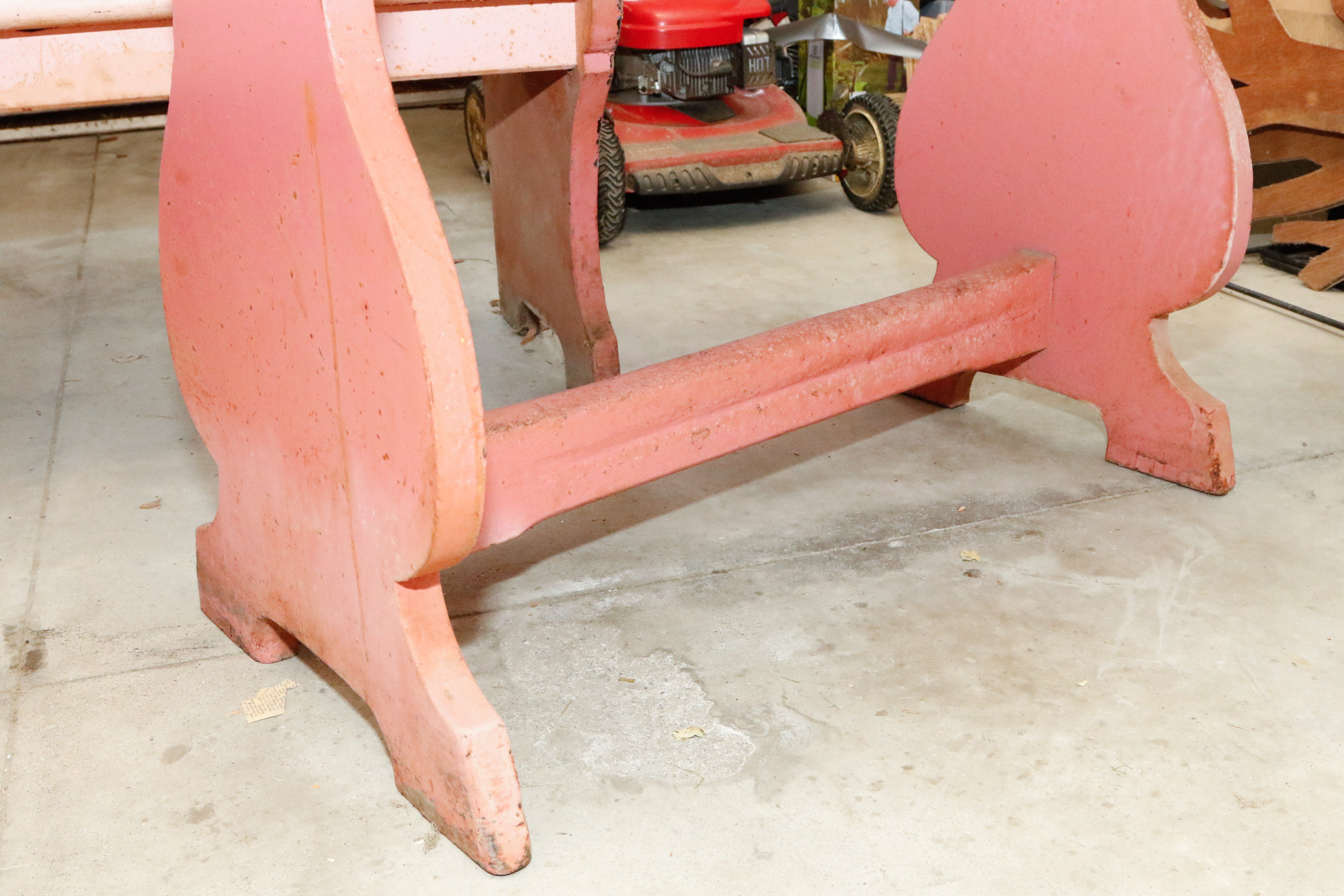 Restaurant Booth Bench and Table