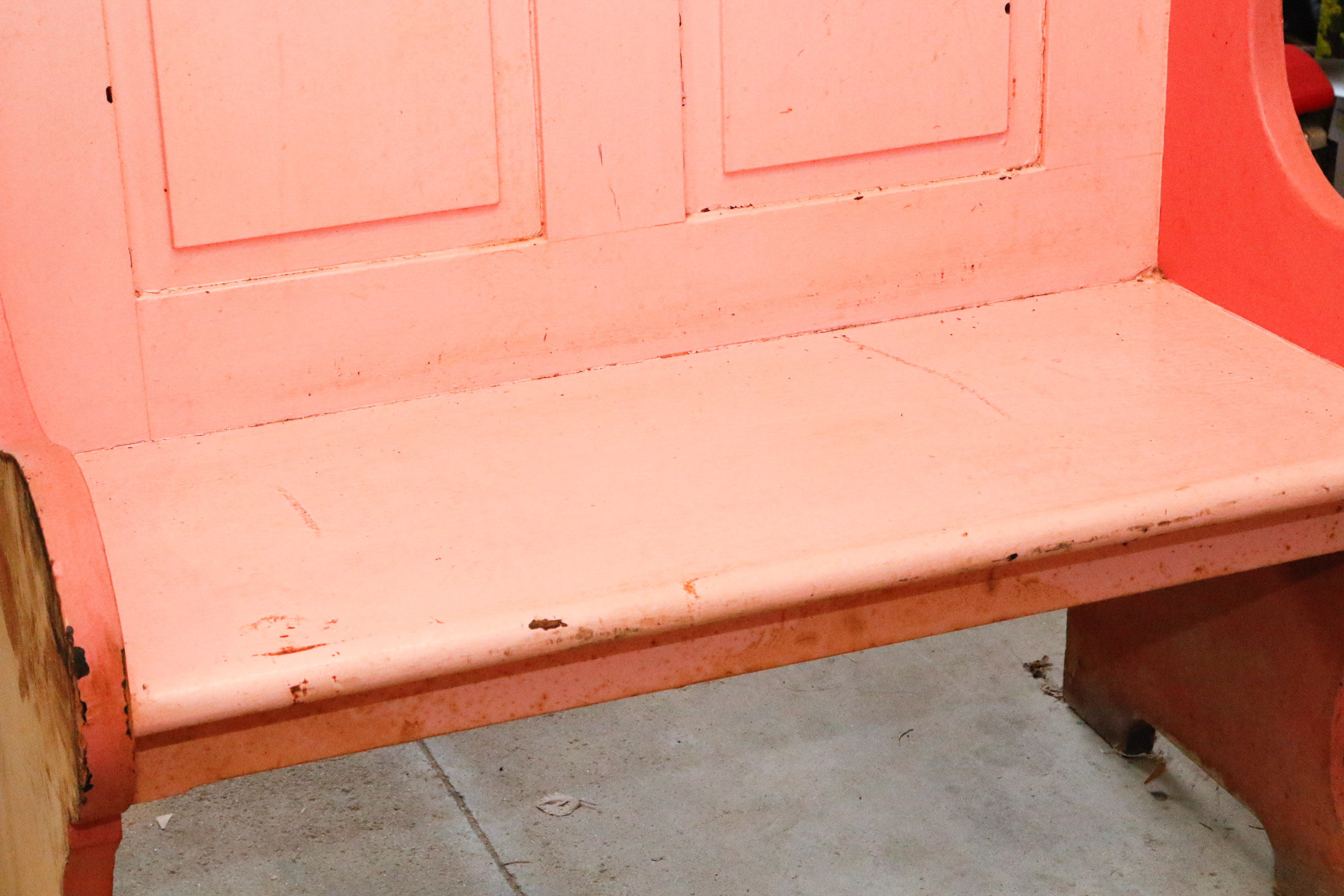 Restaurant Booth Bench and Table