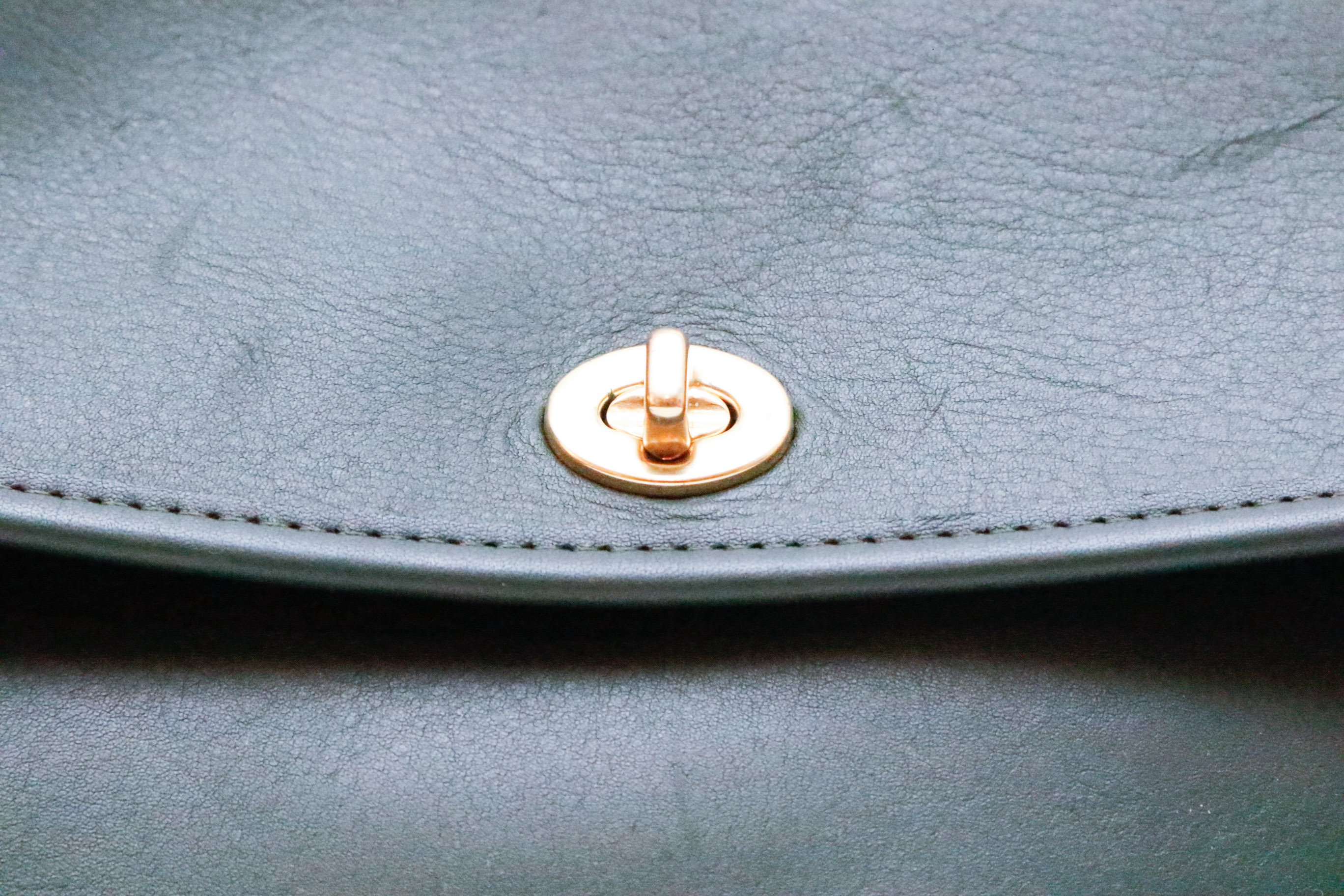 Rare Vintage Coach Taft Saddle Bag In Hunter Green EBTH MG 2190