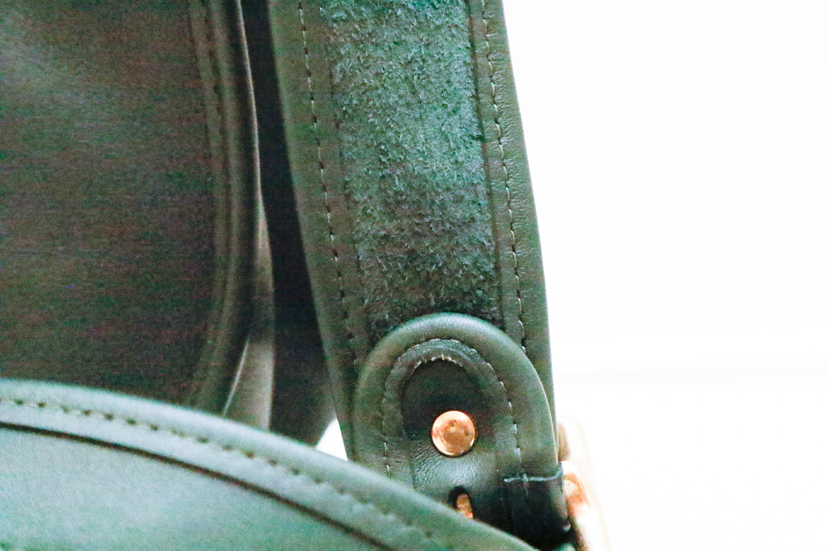 Rare Vintage Coach Taft Saddle Bag In Hunter Green EBTH MG 2202