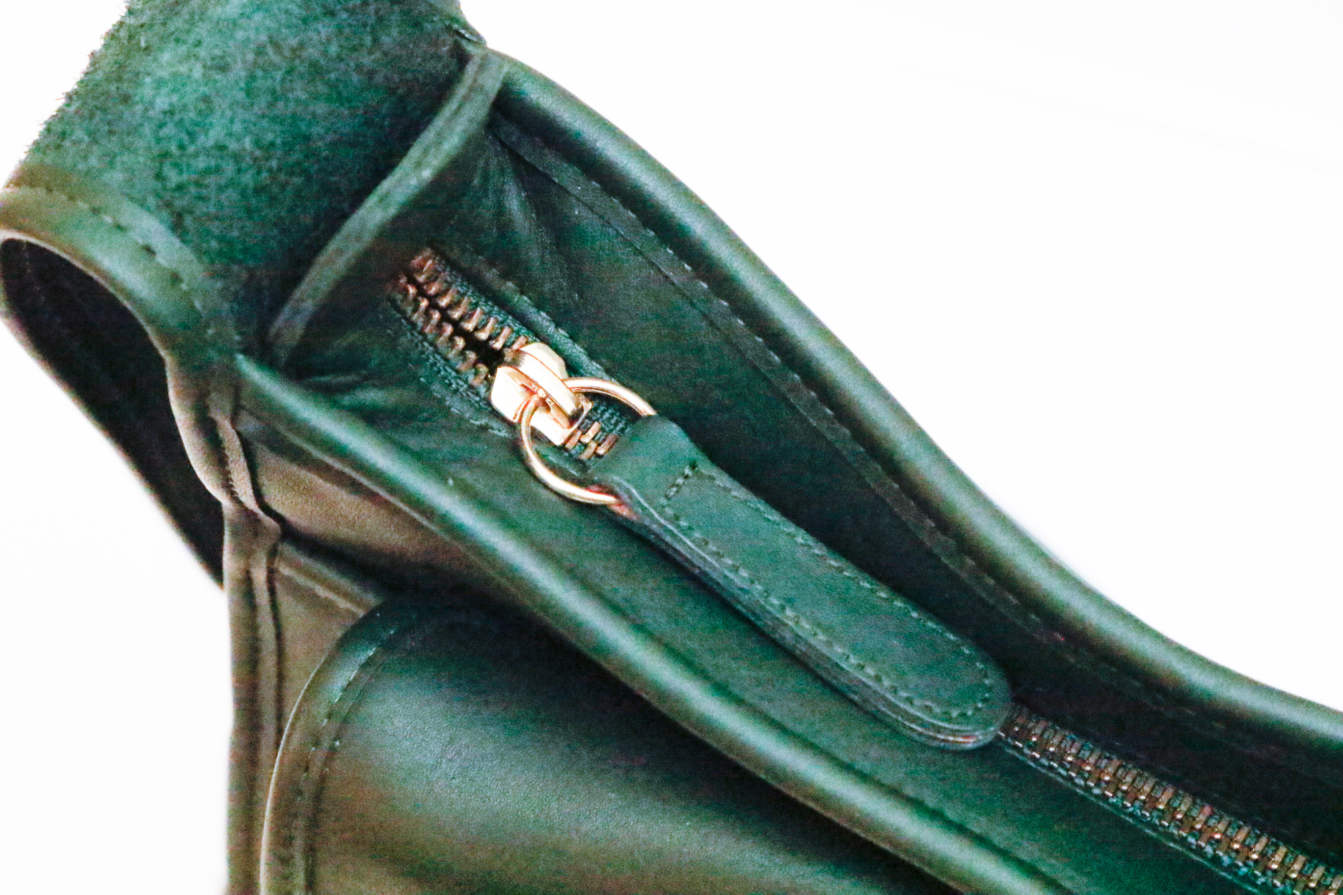 Rare Vintage Coach Taft Saddle Bag In Hunter Green EBTH MG 2204