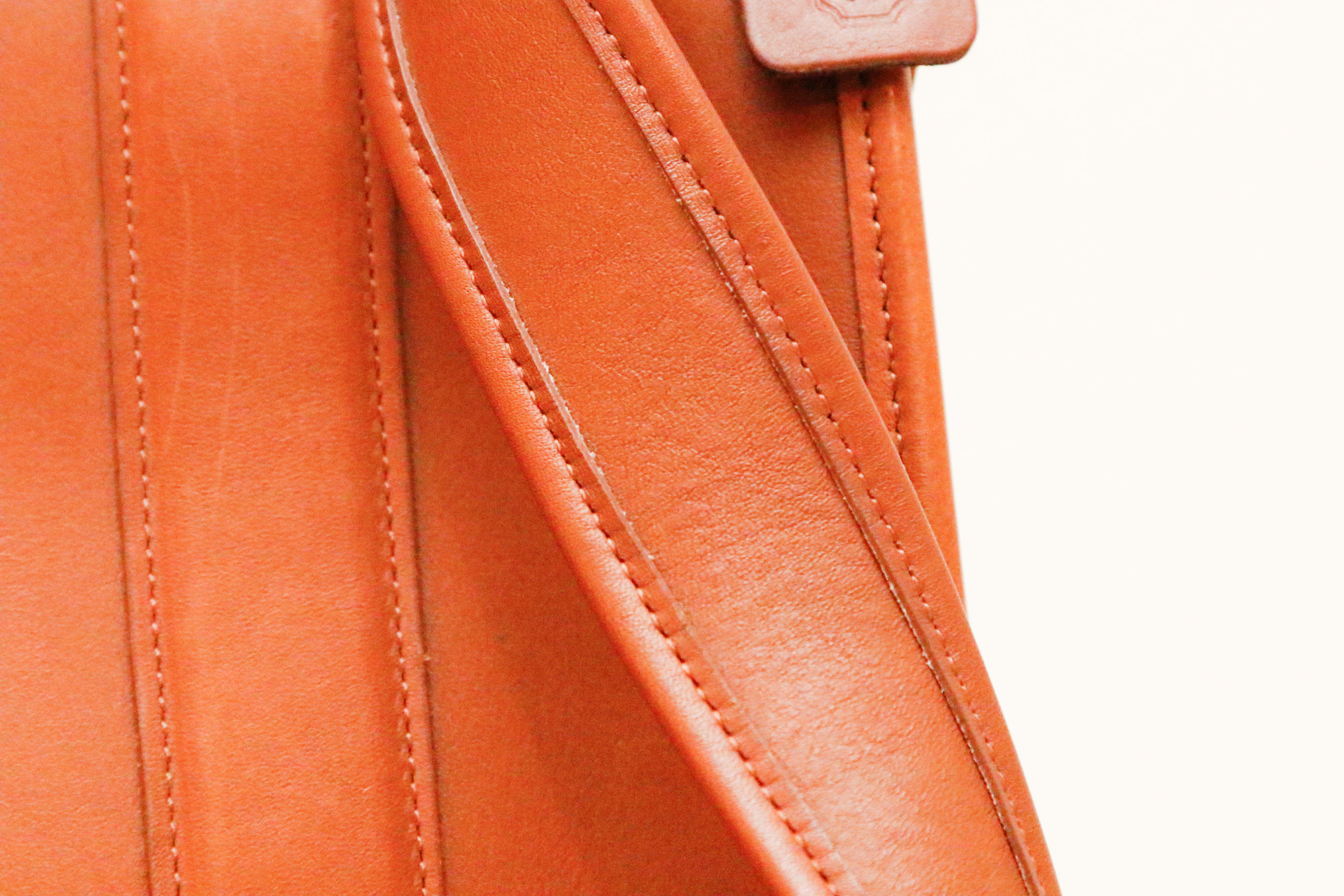 Vintage Coach Essex Tan Leather Briefcase