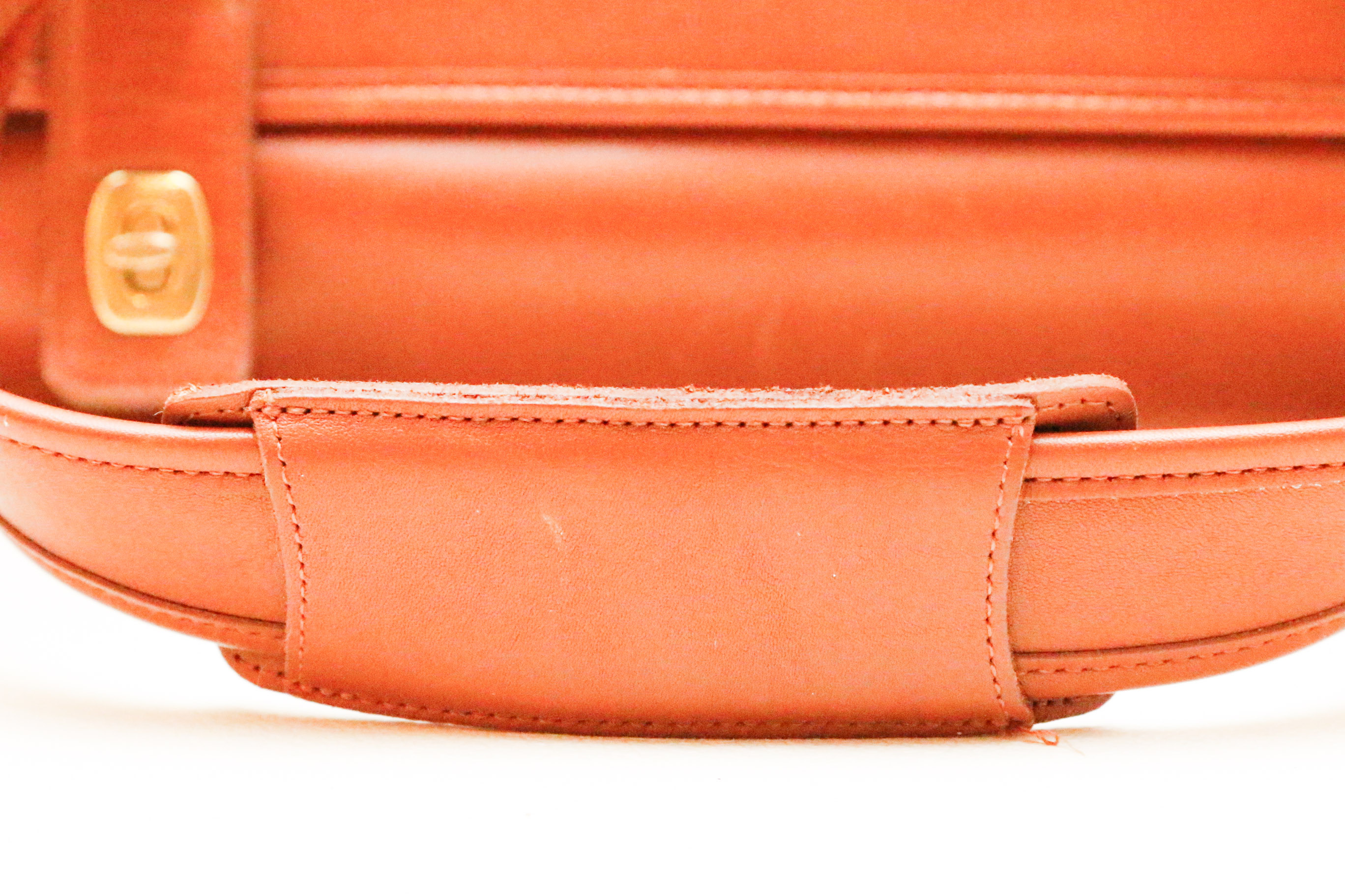 Vintage Coach Essex Tan Leather Briefcase