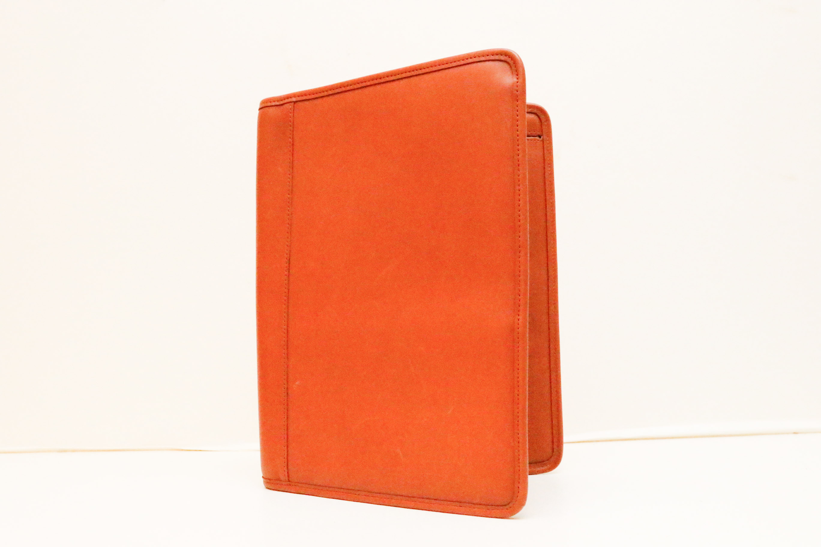 Vintage Coach Essex Tan Leather Briefcase