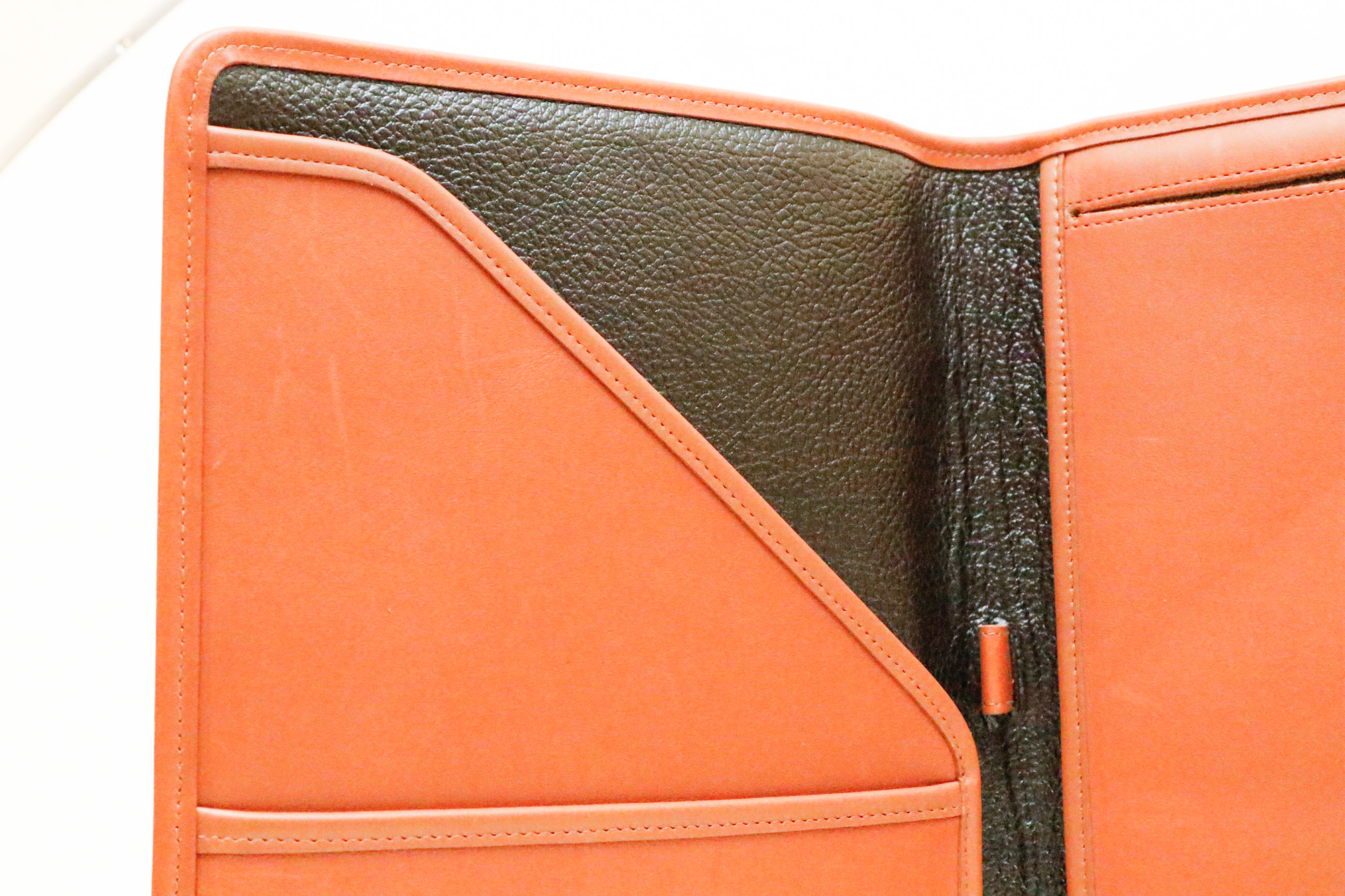 Vintage Coach Essex Tan Leather Briefcase