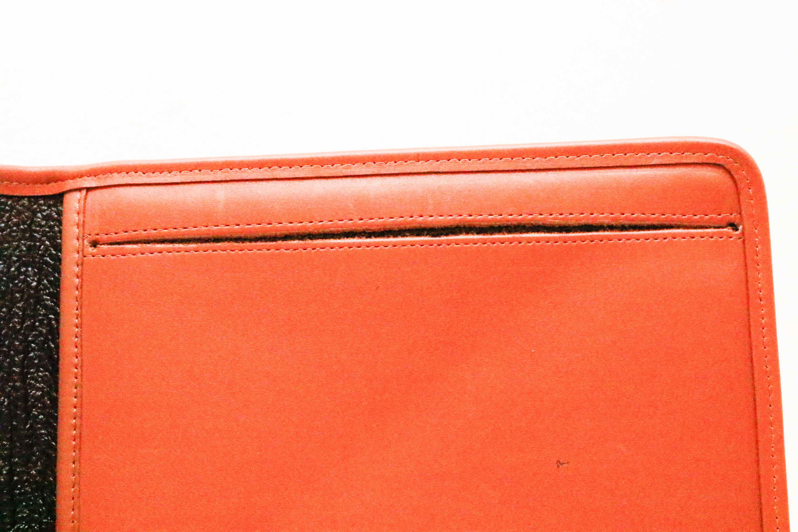 Vintage Coach Essex Tan Leather Briefcase