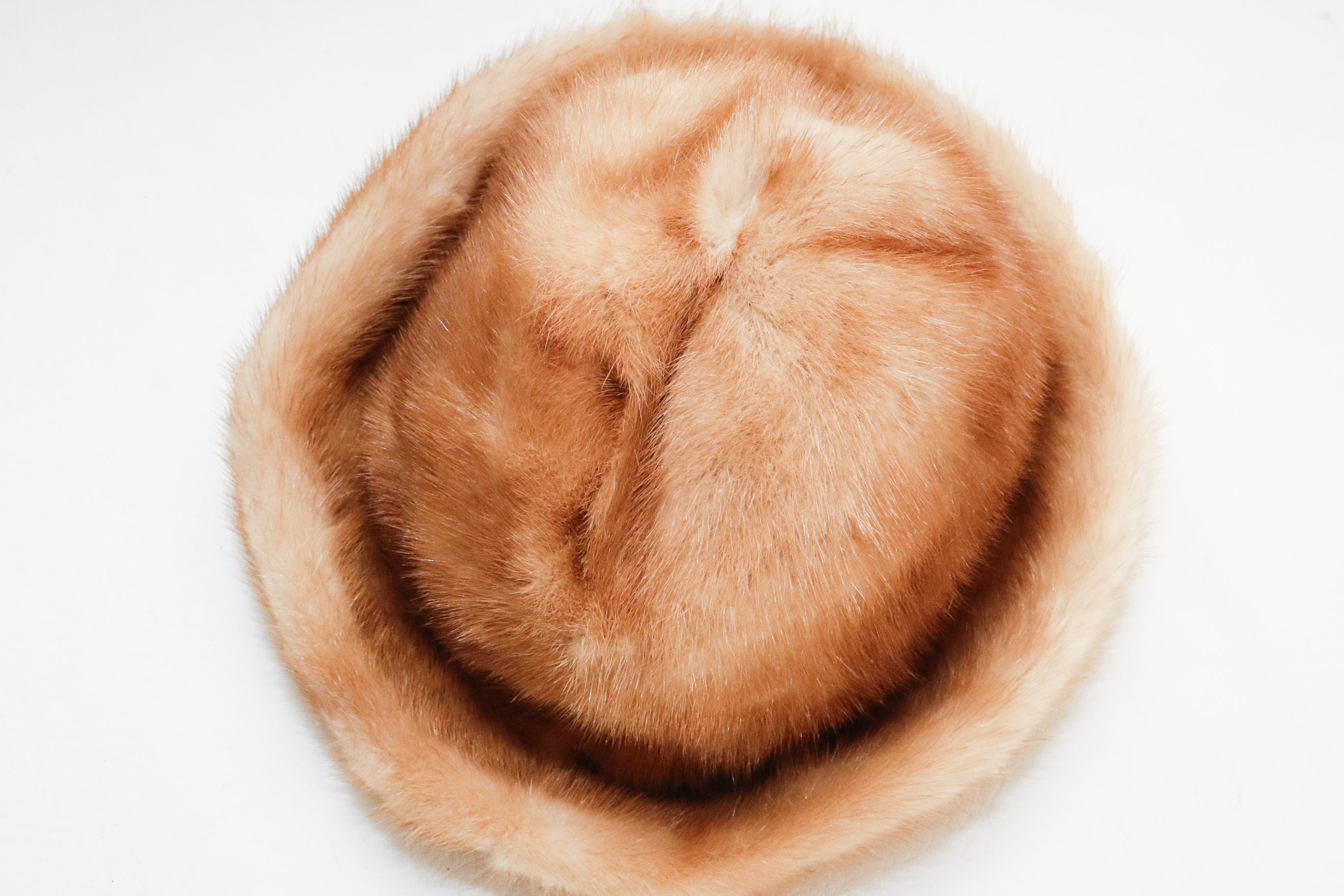 Pastel Mink Fur Hat
